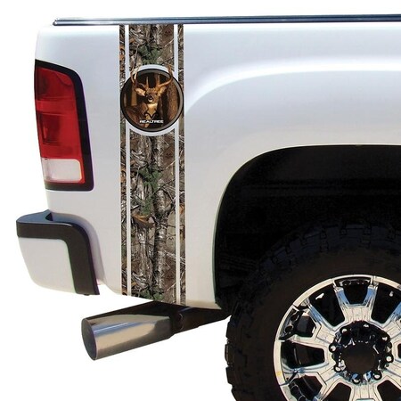 Realtree Decal Kit, Duck Bed Band, Camouflage Legend, Vinyl Adhesive RT-BB-WT-XT